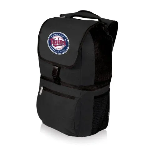 MLB Minnesota Twins Zuma Backpack Cooler – Soft Cooler Backpack – Lunch Cooler