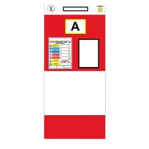 Modulean Rack End Board Whiteboard Single Marker Red REBS007/R