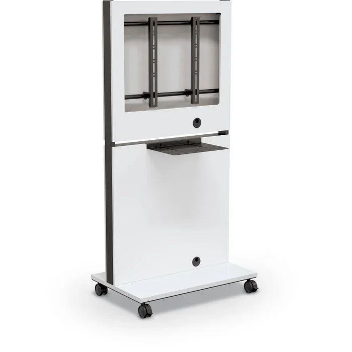 MooreCo MediaSpace Flat Panel Cart, 34 x 22 x 70 Inches