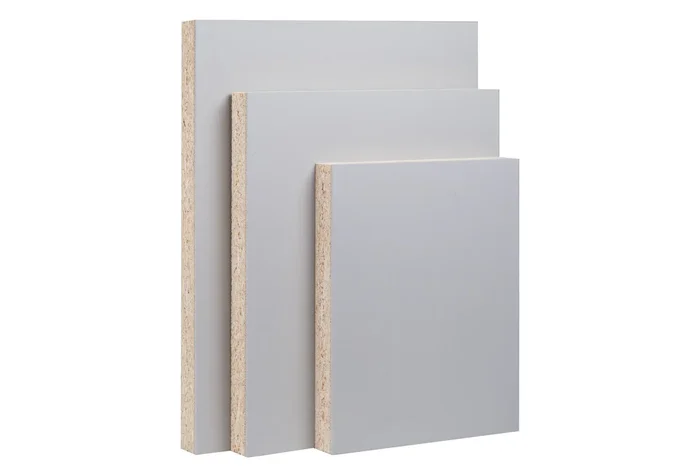 Mounted Grey Linoleum Block