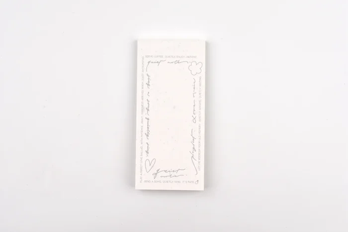 Mr. Eggplants Tracing Paper Memo Pad – Quiet Note