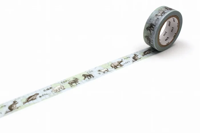 mt ex Washi Tape – World animals