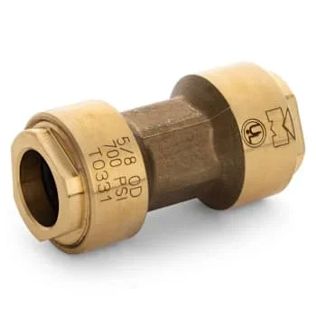 Mueller Streamline 3/4″ OD ACP X ACP Coupling, Package Of 5