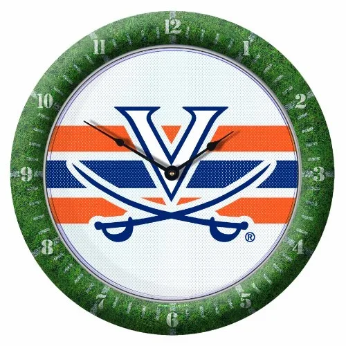 NCAA Virginia Cavaliers Game Time Clock