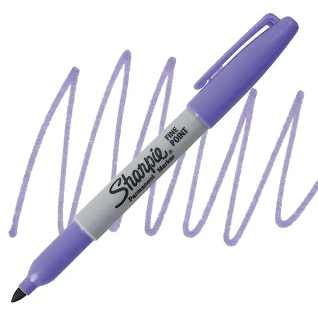 NEW!Sharpie Fine Point Permanent Marker – Lilac
