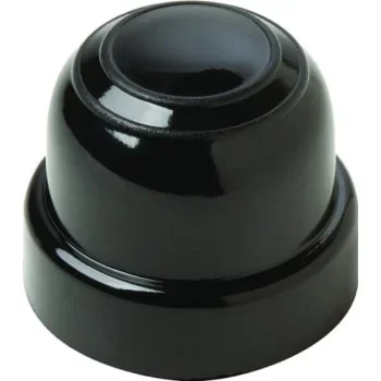 New Solutions Caster Fork Cap 1-1/4″ Black Style, Package Of 4