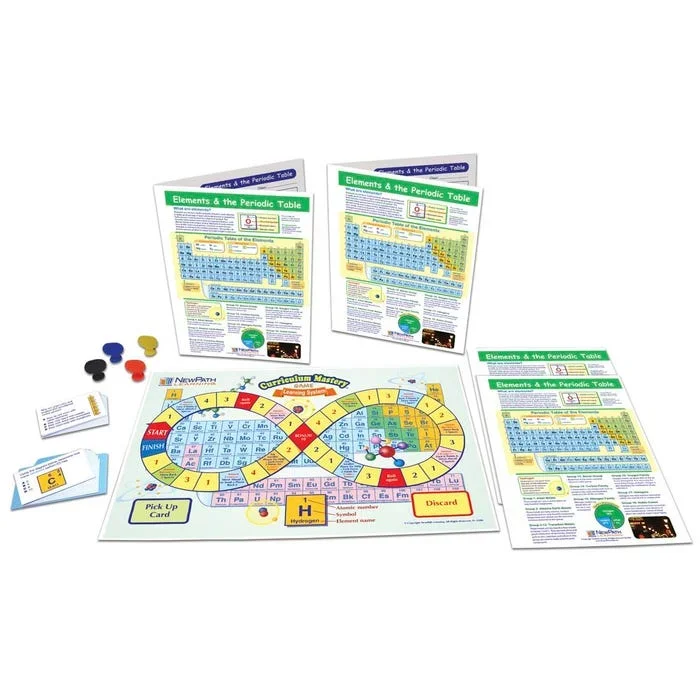 NewPath Learning Elements & the Periodic Table Learning Center Game, Grades 6 to 10