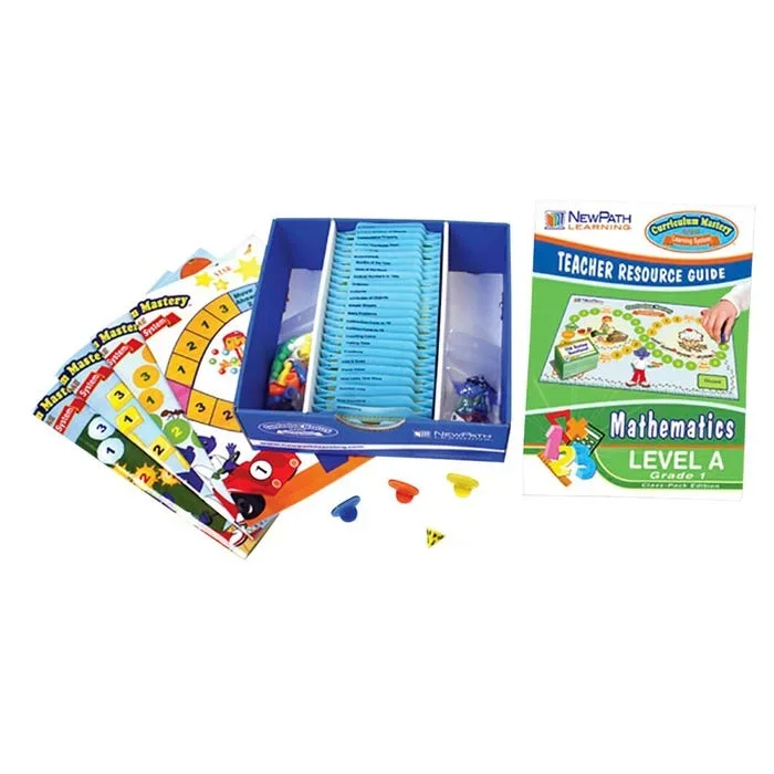 NewPath Learning Math Curriculum Mastery Games Class Pack Edition, Grade 1