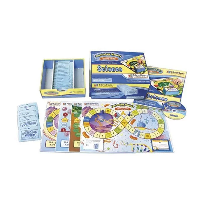 NewPath Learning Science Curriculum Mastery Games Class Pack Edition, Grade 8