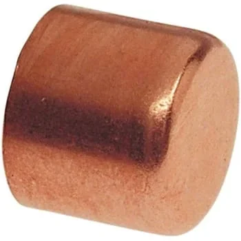 Nibco 1-1/4″ Copper Pressure Tube Cap Fitting