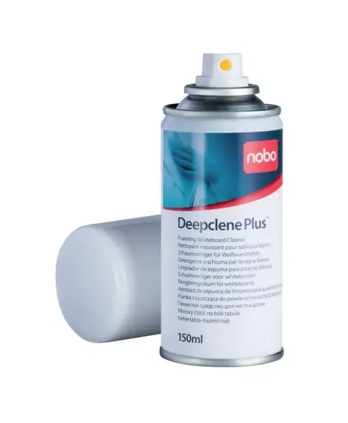 Nobo Deepclene Plus Whiteboard Cleaner Foam 150ml 34538408