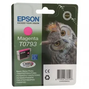 OEM Epson C13T07934010 (T0793) Ink Cartridge Magenta 685 Pages 11ml