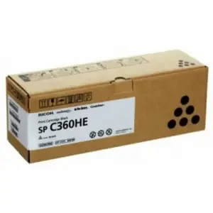 OEM Ricoh SPC360 Hi Yld Black Toner 408184 SPC360HE