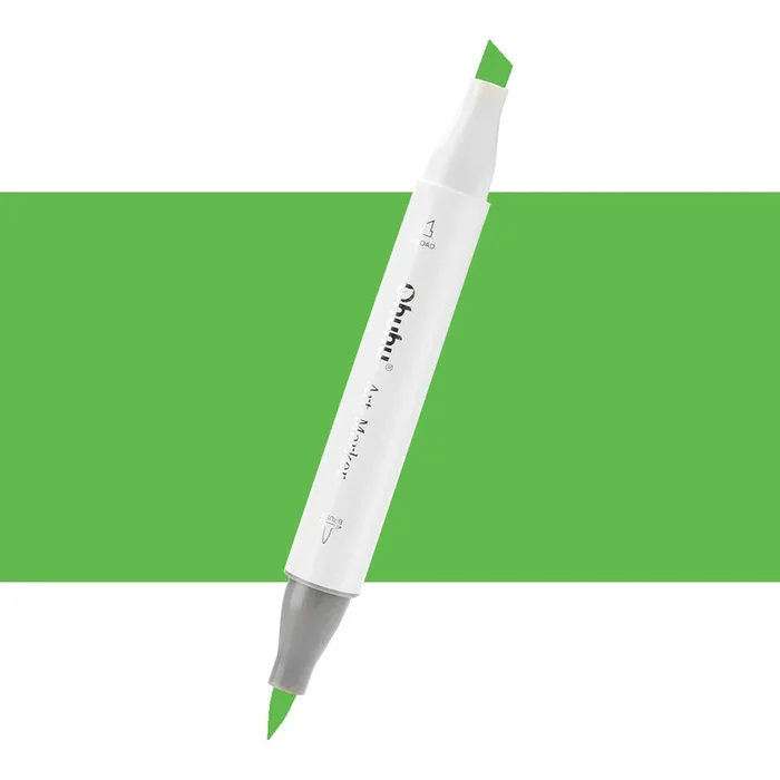 Ohuhu Honolulu G190 / YG611 Individual Marker, Brush & Chisel
