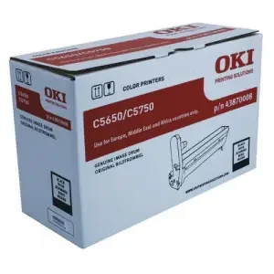 OKI 43870008 (Yield 20,000 Pages) Black Imaging Drum