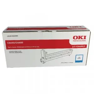 OKI Cyan Image Drum for C8600/C8800 Colour Printers (Yield 20,000 Pages)