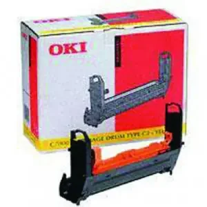 OKI Type C4 Image Drum (EP Cartridge) for C7100/7300/7500 Printers (Yellow)
