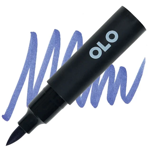 Olo Brush-Tip Half Marker – BV2.6 Indigo