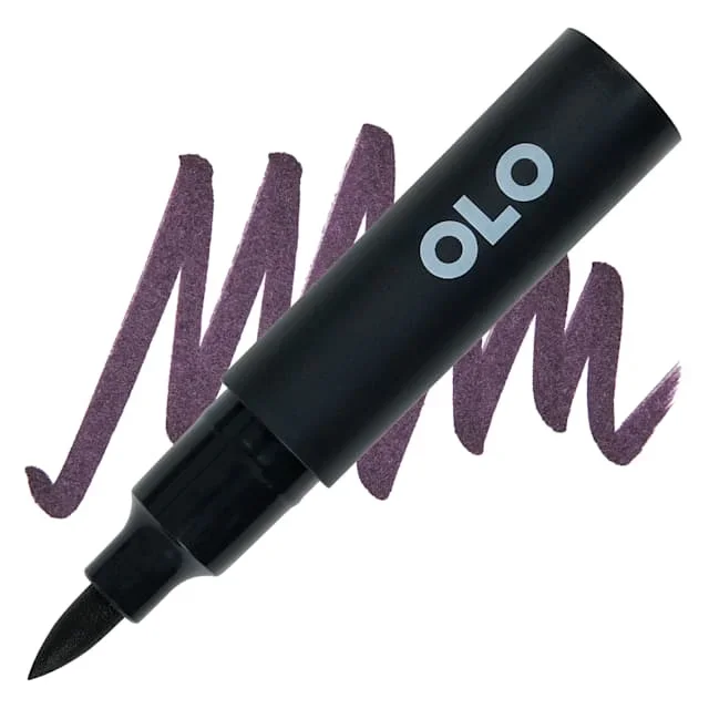 Olo Brush-Tip Half Marker – RK Red Black