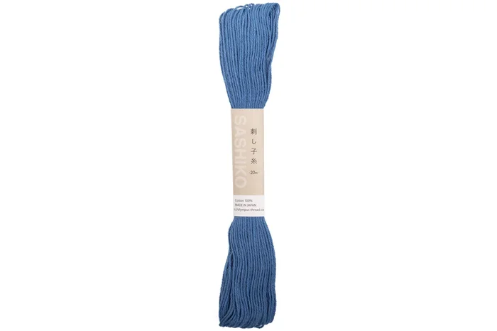 Olympus Cotton Sashiko Thread, #10 Cobalt Blue