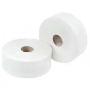 OMG Jumbo Toilet Roll 2 Ply 300m White (Pack 6) 1105119