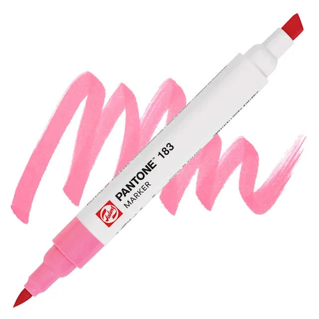 Pantone Dual Tip Marker – 183
