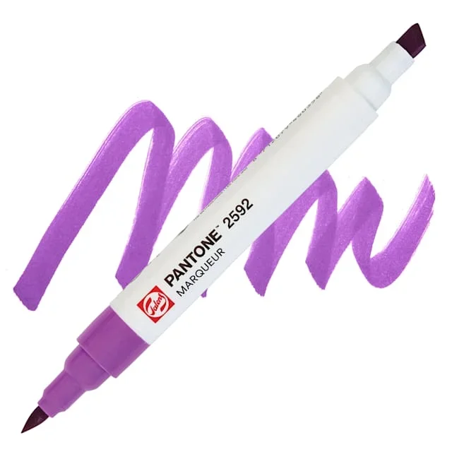 Pantone Dual Tip Marker – 2592
