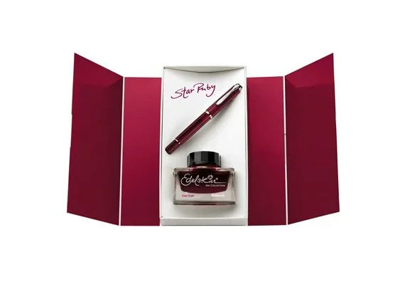 Pelikan Special Edition M205 Star Ruby Fountain Pen Set