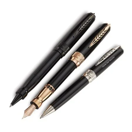 Pineider La Grande Bellezza Rocco Black Ballpoint Pen