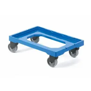 Plastic Dolly; 250kg; Blue