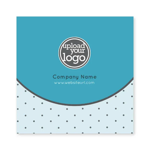 Polka Dots Sticker 3×3 Square