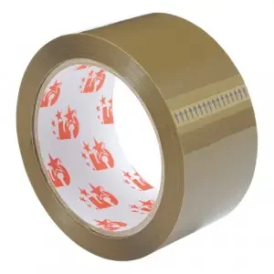 Polypropylene Packaging Tape 50mm x66m Buff