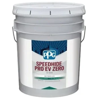 Ppg Architectural Finishes Speedhide Flat Interior Paint, White