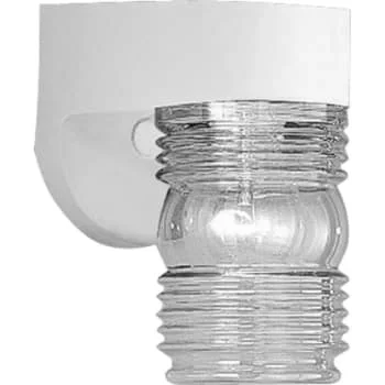 Progress Lighting 4.75 X 7.25 In. 1-Light Outdoor Lantern (White)