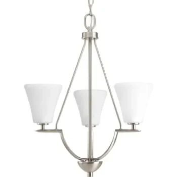 Progress Lighting Bravo 3-Lamp Entryway Lighting (Etched)