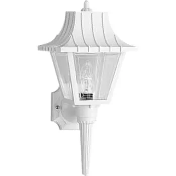 Progress Lighting Mansard 8 X 17 In. 1-Light Outdoor Lantern (White)