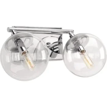 Progress Lighting Mod 15 In. 4-Light Incandescent Bath Vanity Fixture