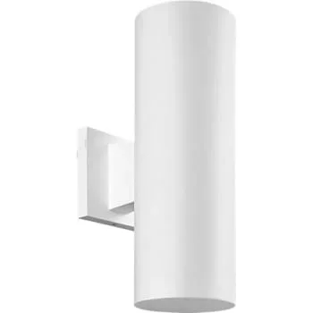 Progress Lighting® Cylinder 14 In. Incandescent Outdoor Wall Sconce