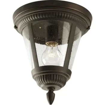 Progress Lighting® Westport 1-Light Incandescent Flush Mount Light