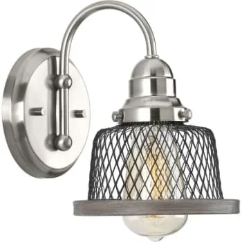 Progress Lighting Tilley 6.25 In. 1-Light Incandescent Bath Vanity Fixture