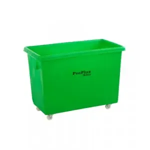 Proplaz Xtra Food Grade Polyethylene Bottle Skip; 165L; Green