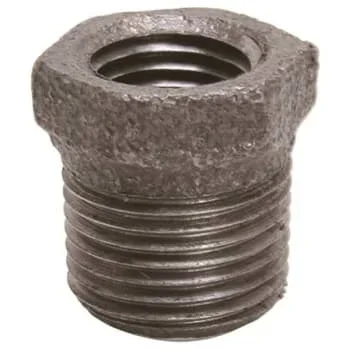 ProPlus 2 In. X 1-1/4 In. Black Malleable Bushing