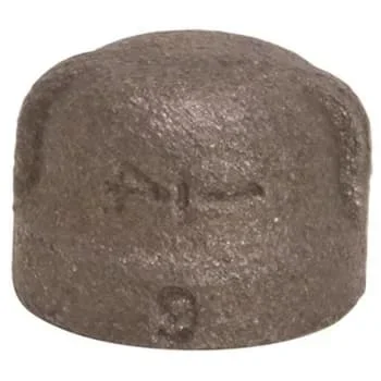 ProPlus 3/8 In. Black Malleable Cap