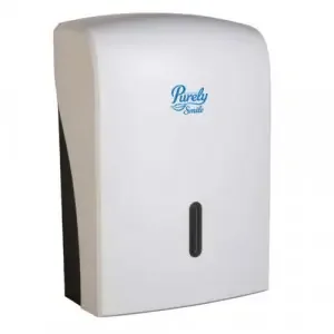 Purely Smile Hand Towel Dispenser White PS1720