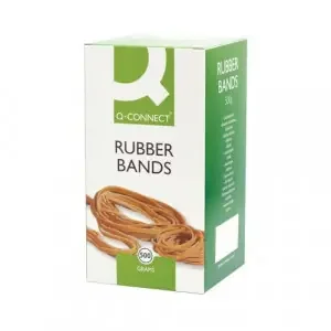 Q-Connect Rubber Bands No.64 88.9 x 6.3mm 500g KF10549