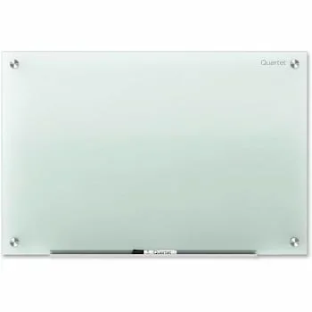 Quartet Infinity Dry Erase Whiteboard 96″X48″ Tempered Glass Frameless Frost