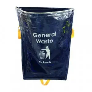 racksack Clear Waste Bag General Waste (Pack 10) RSCL10/GW