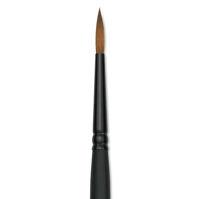 Raphaël Stradivarius Synthetic Kolinsky Sable Brush – Round, Size 2, Short Handle