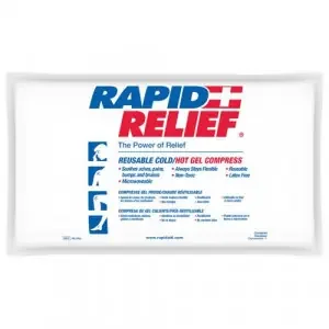 Rapid Aid Deluxe Hot / Cold Gel Compress C / W Contour Gel 6X 10 6 X 10