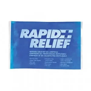 Rapid Aid Reusable Hot / Cold Gel Compress C / W Contour Gel 4X 6